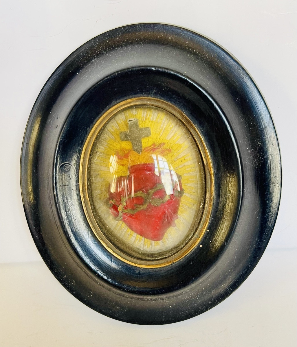 Reliquaire au sacré cœur -photo-4